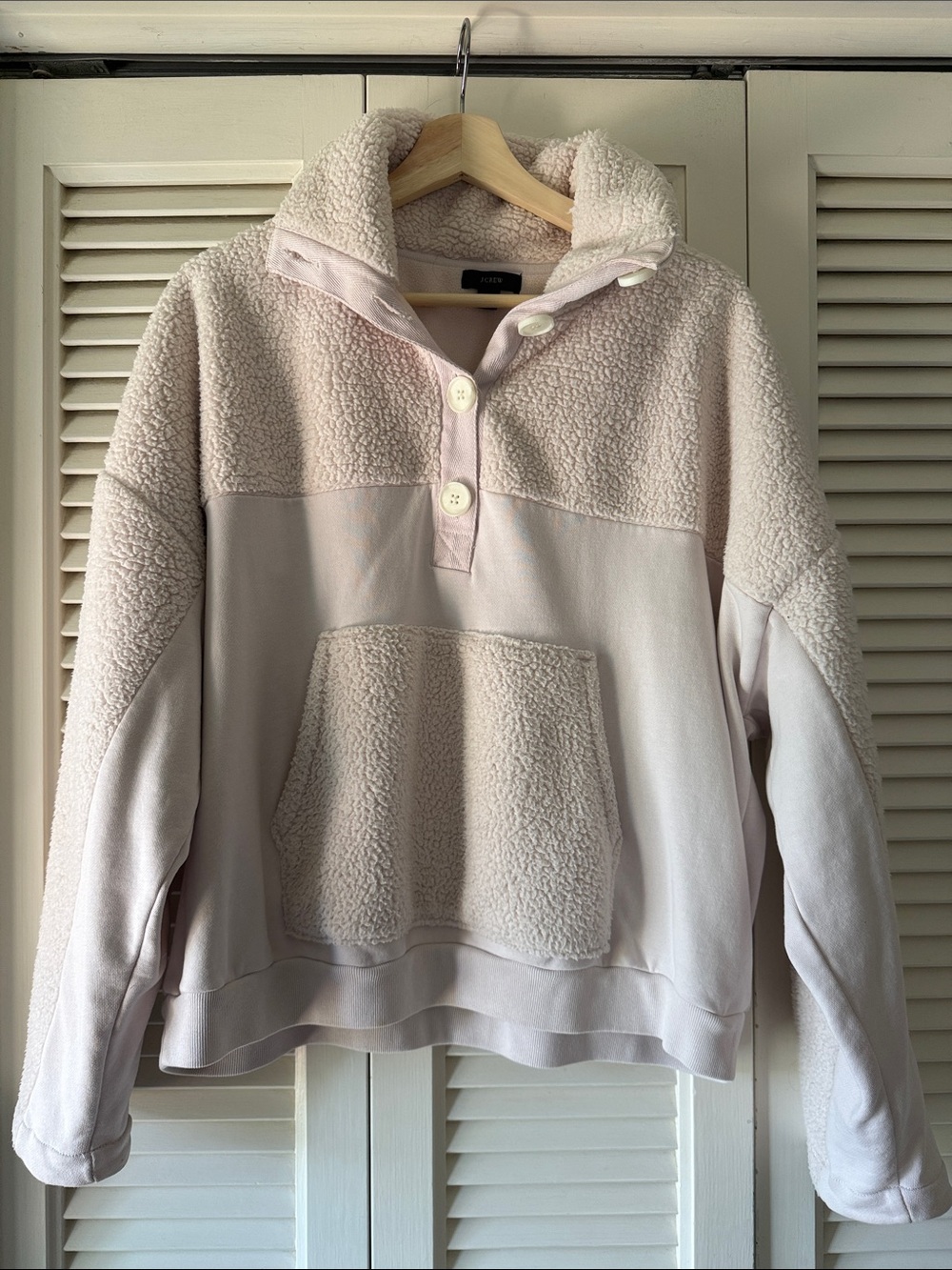 J. Crew Blush Pink Pullover